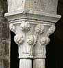 Capitel 6 de la galeria este del claustro de la catedral de Saint-Bertrand-de-Comminges