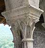 Capitel 2 de la galera sur del claustro de la catedral de Saint-Bertrand-de-Comminges