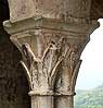 Capitel 10 de la galera sur del claustro de la catedral de Saint-Bertrand-de-Comminges