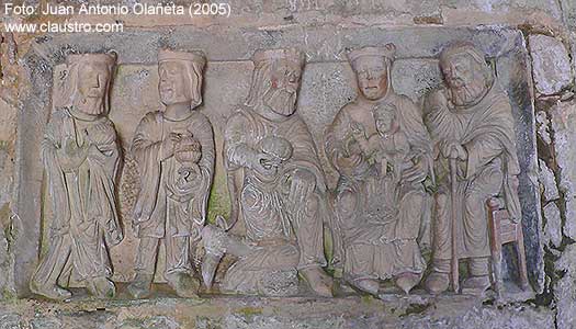 Relieve de la Epifana de la iglesia de Butrera